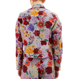 Odeeh Floral Jacket - Vermillion