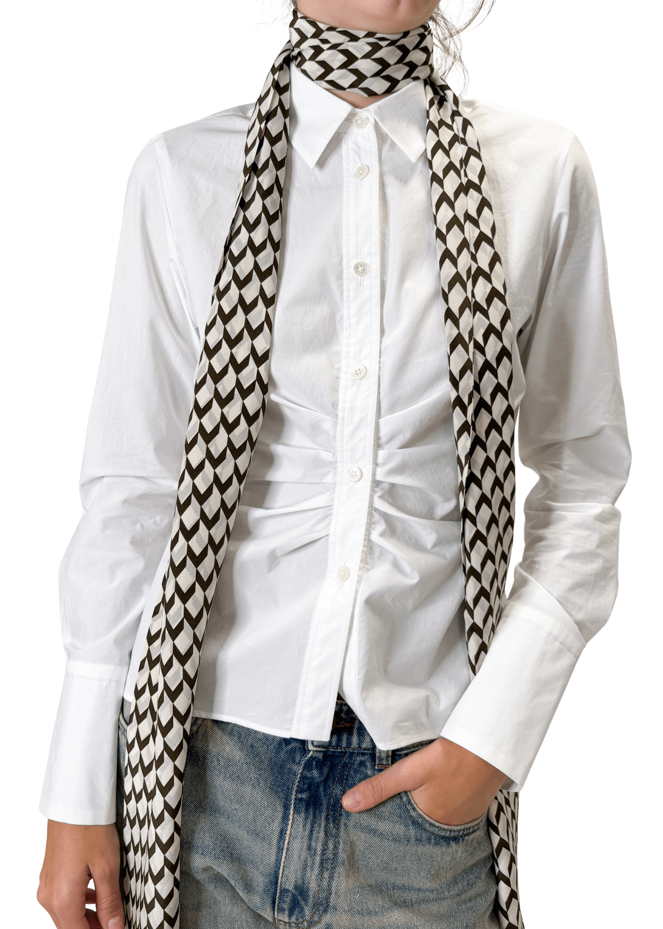 Odeeh Scarf - Vermillion