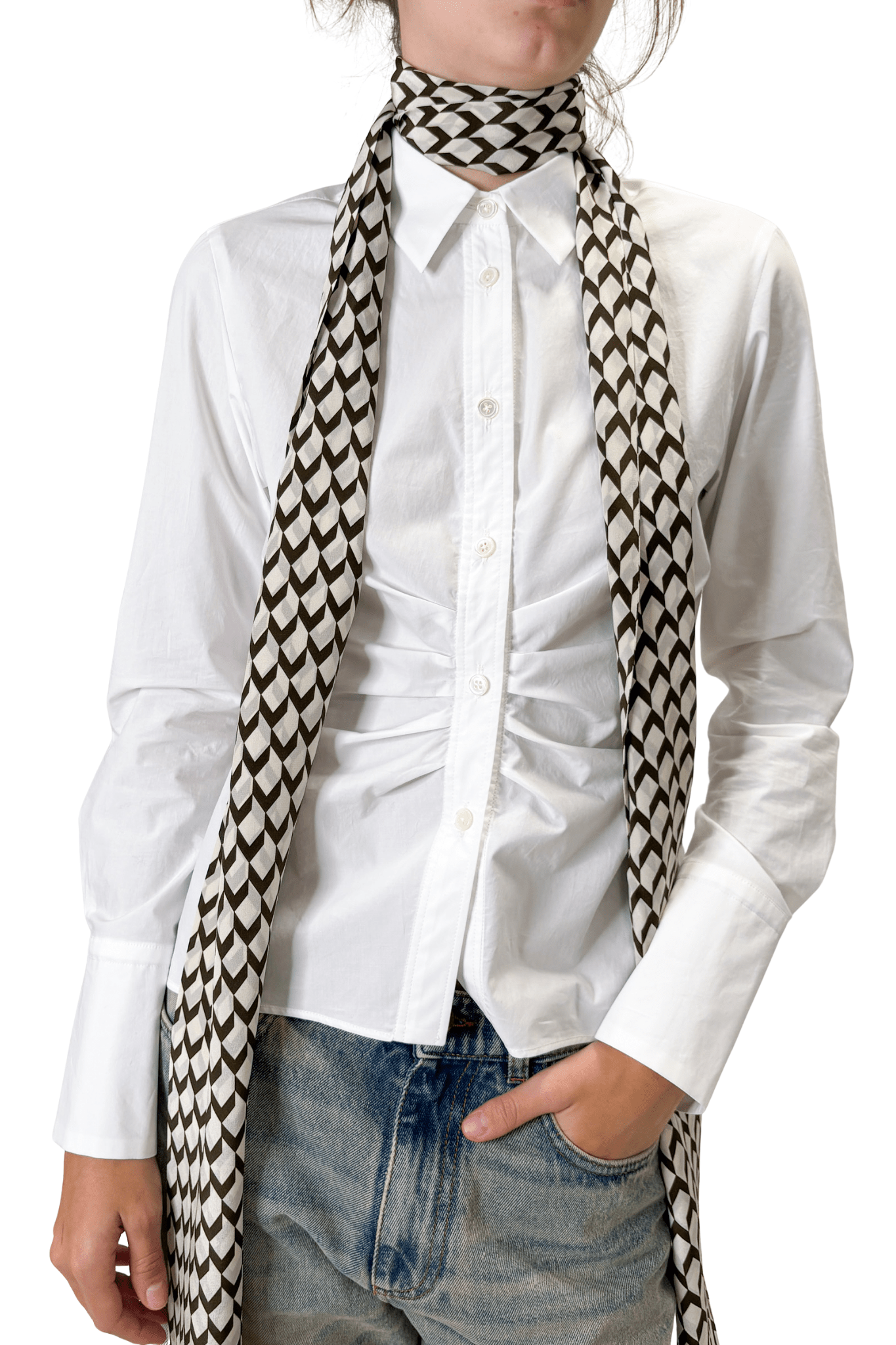 Odeeh Scarf - Vermillion