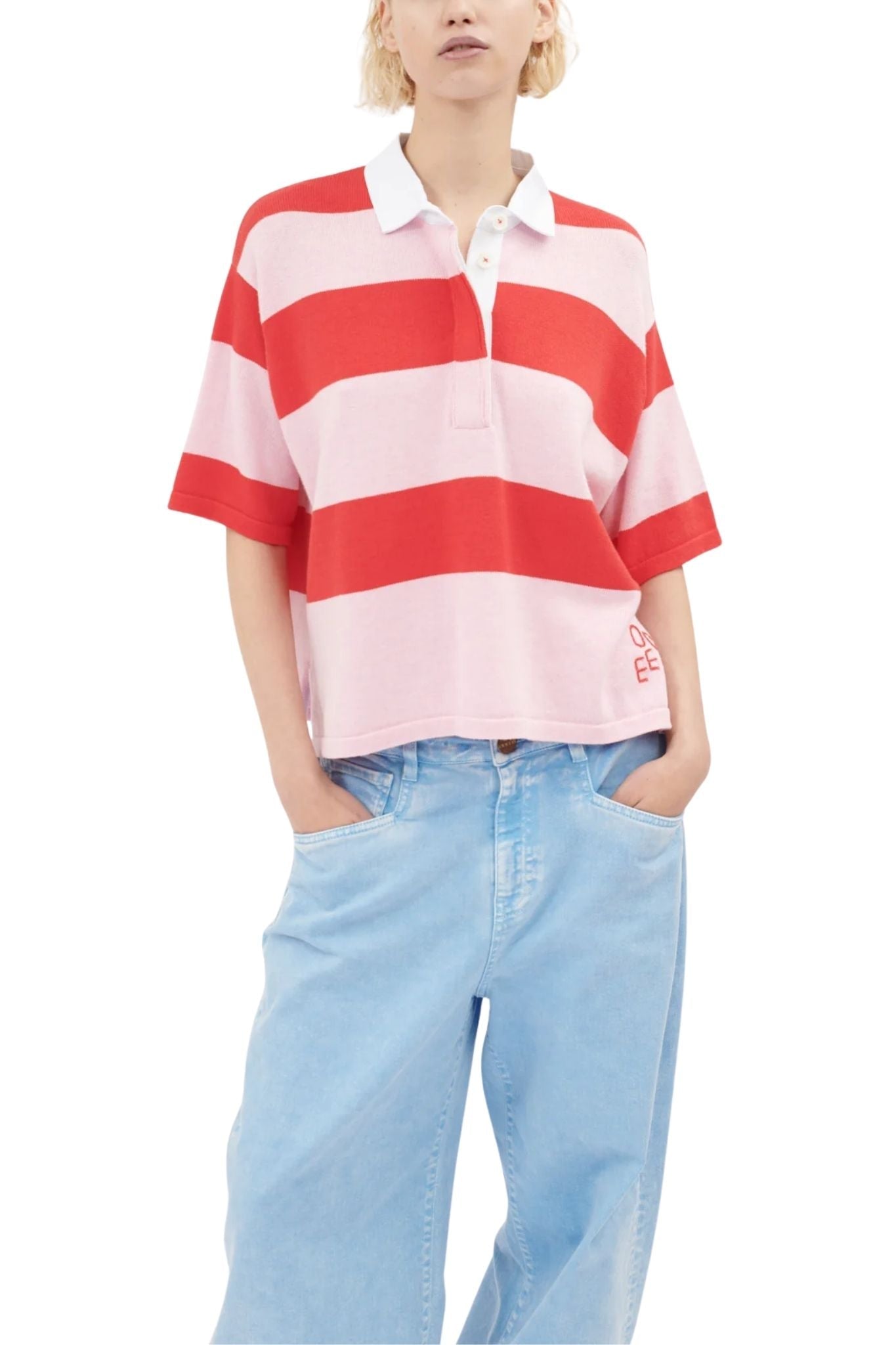Odeeh Shirt - Vermillion