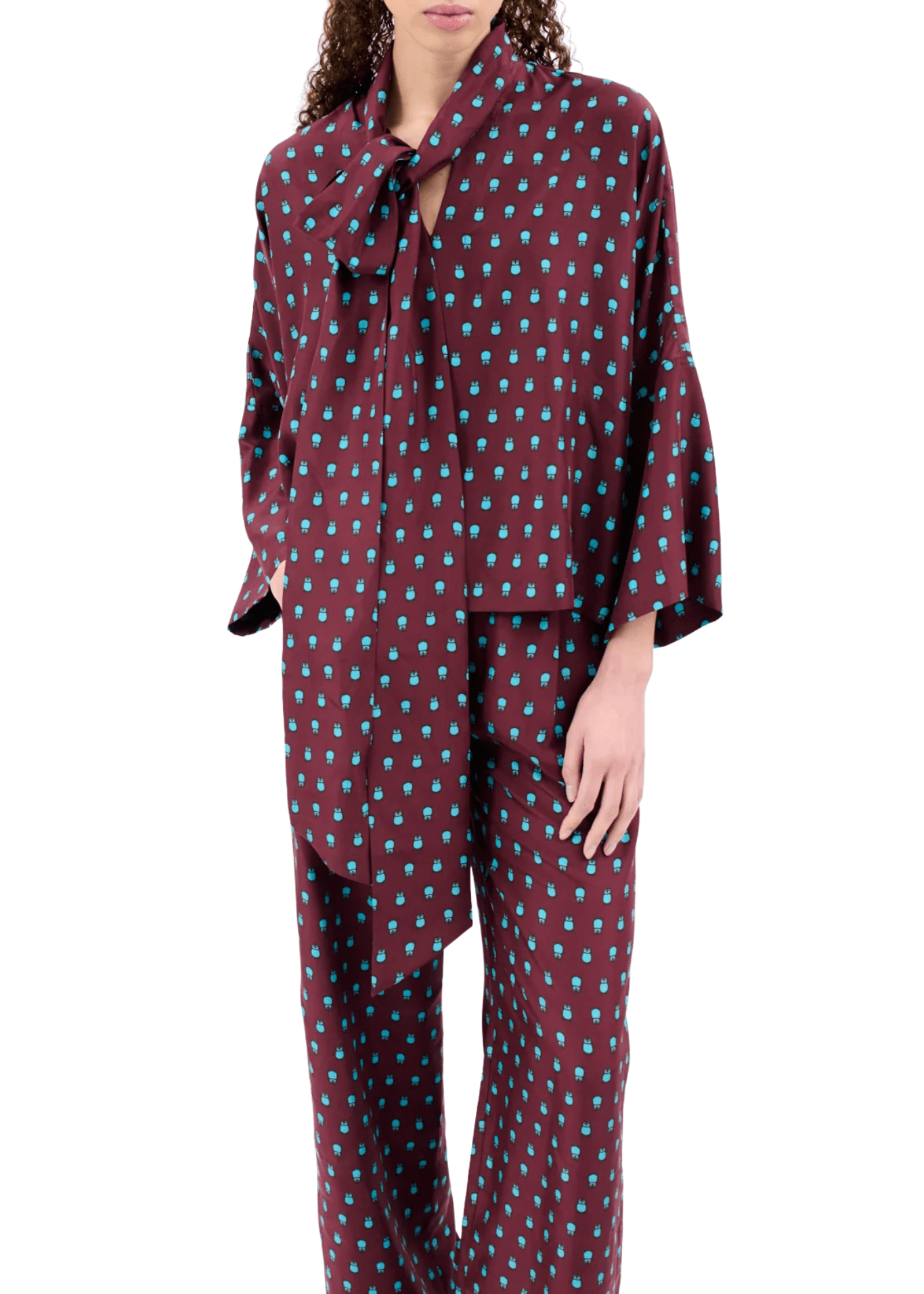 Odeeh Shirt - Vermillion