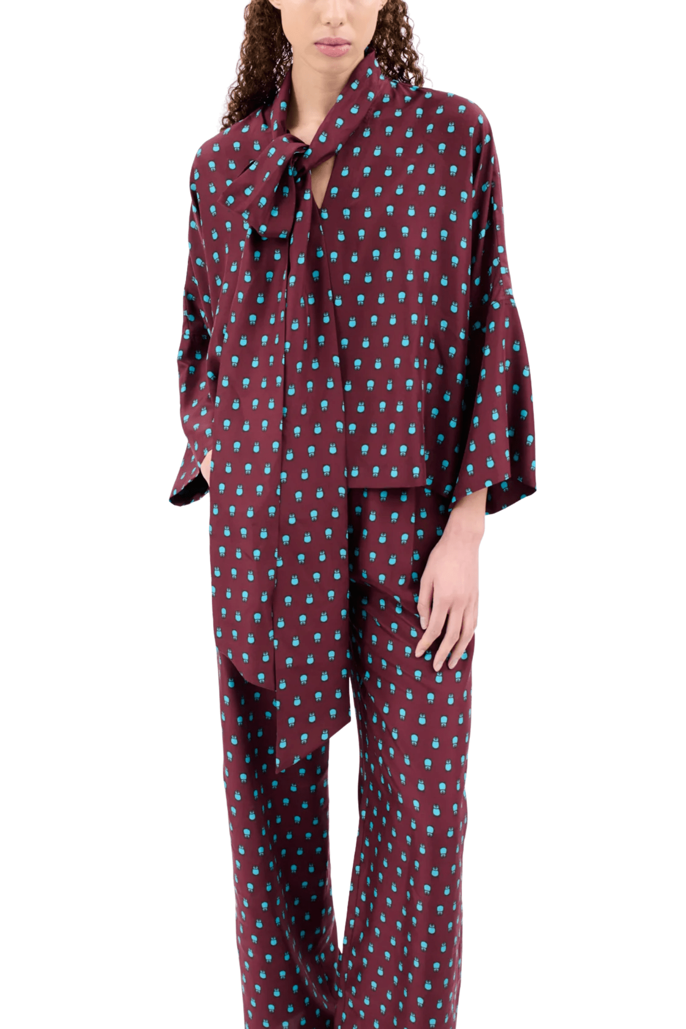Odeeh Shirt - Vermillion