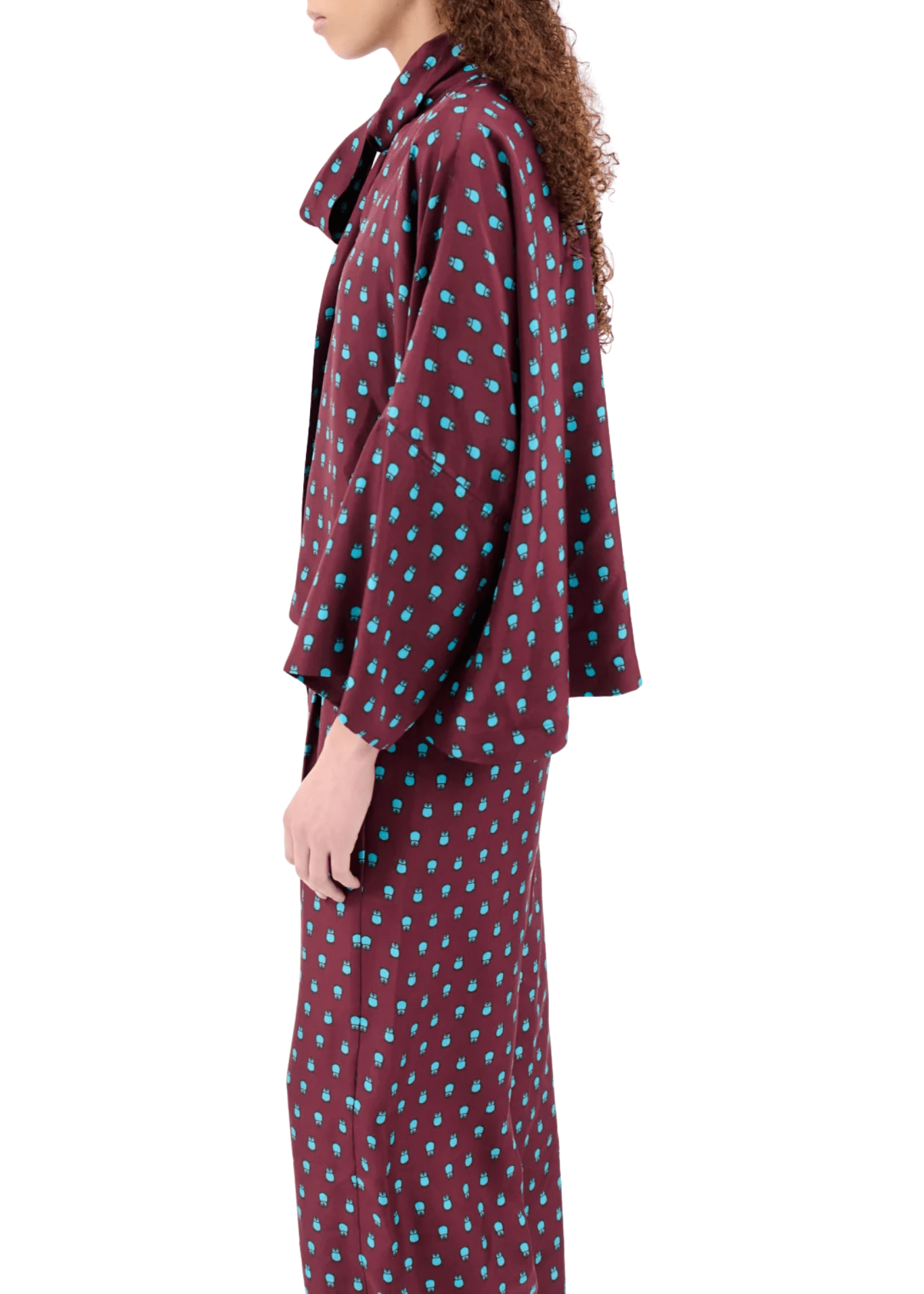 Odeeh Shirt - Vermillion