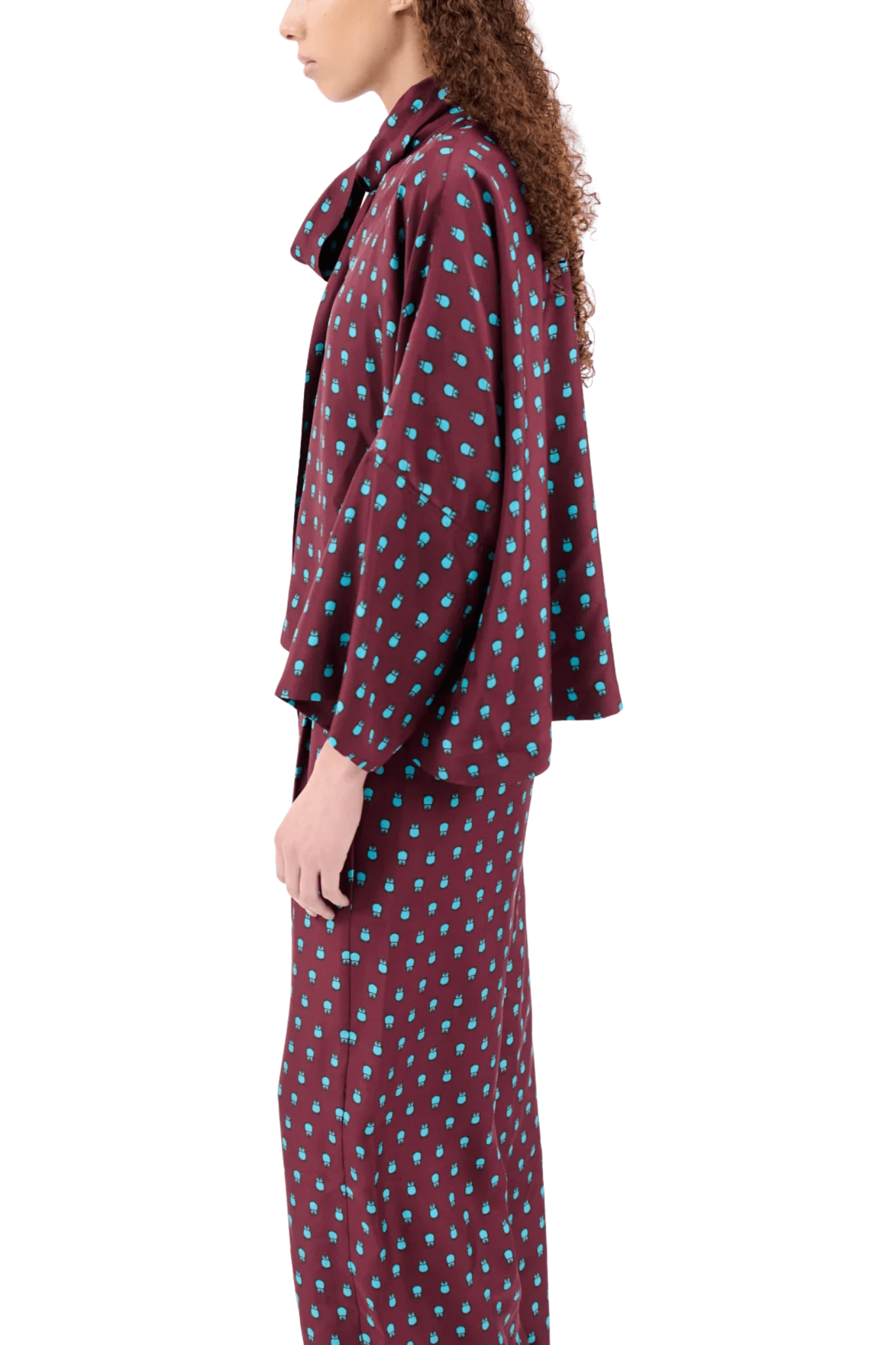 Odeeh Shirt - Vermillion