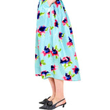 Odeeh Skirt - Vermillion