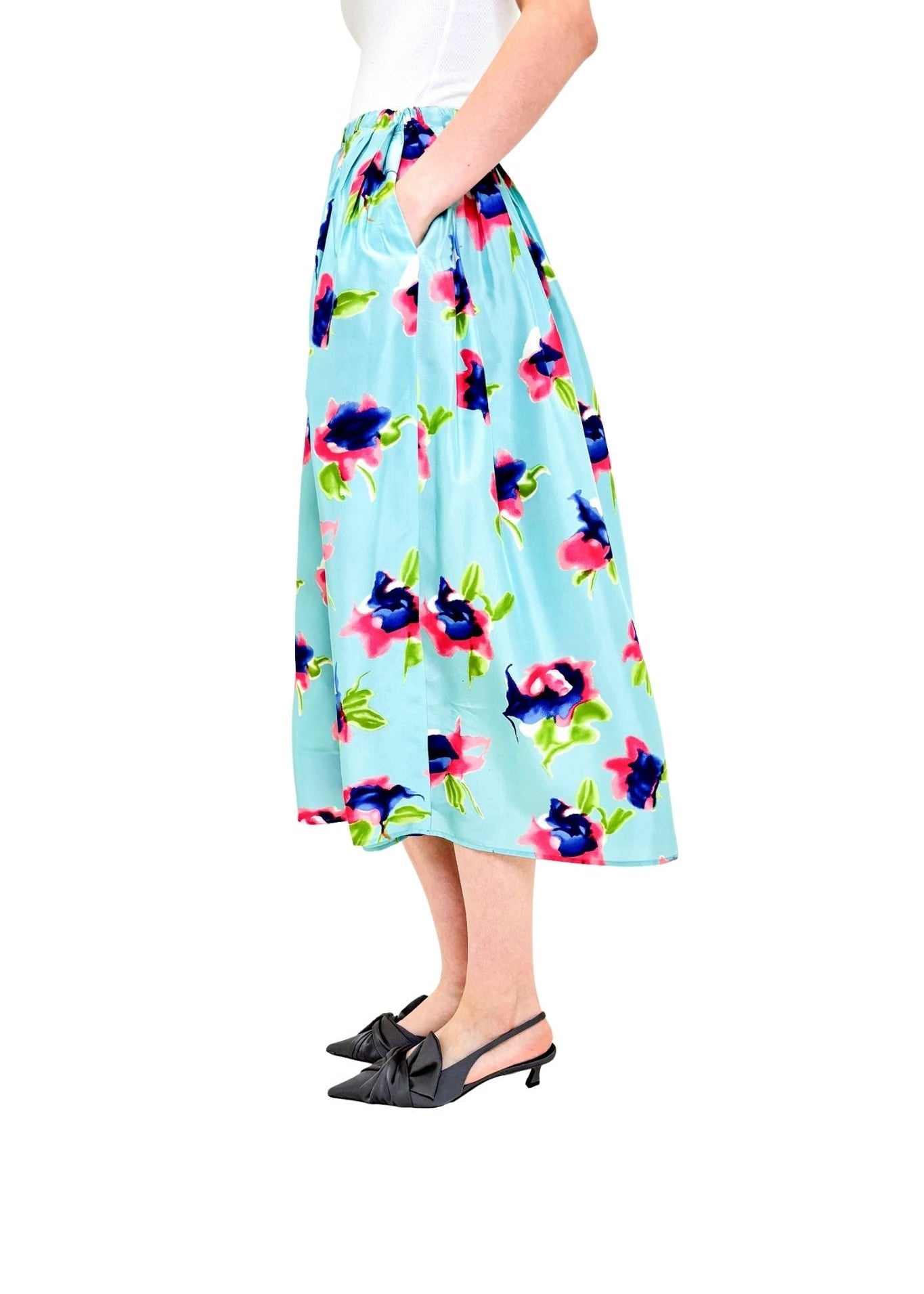 Odeeh Skirt - Vermillion