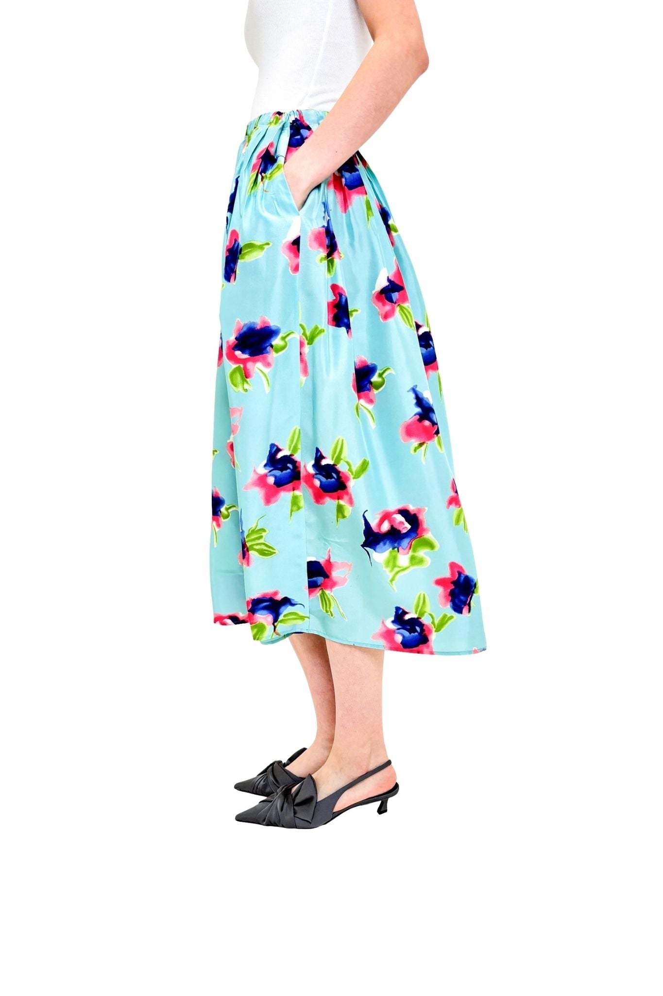 Odeeh Skirt - Vermillion