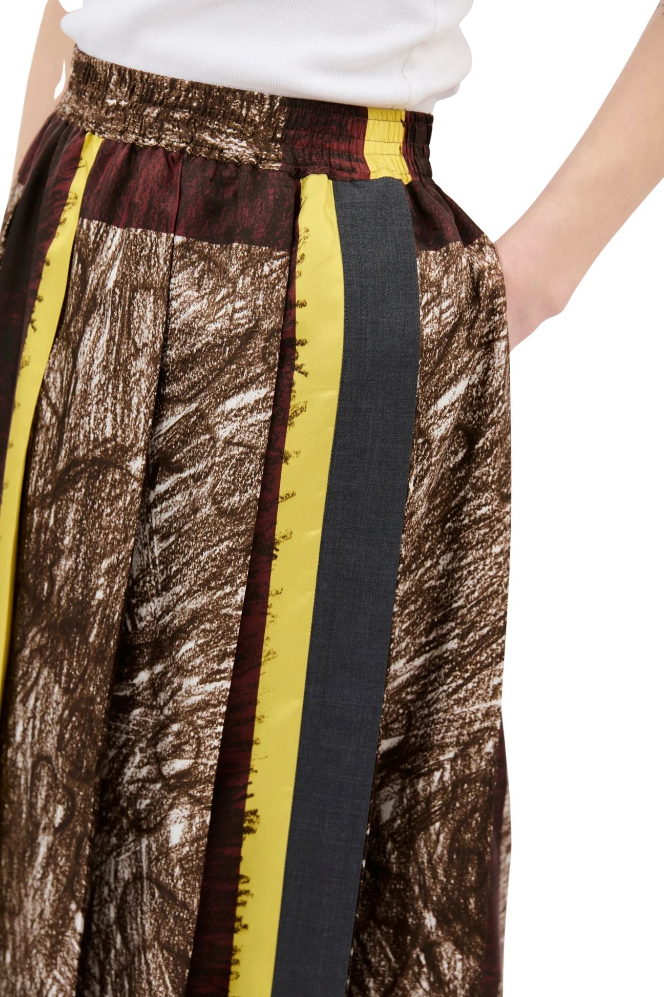 Odeeh Skirt - Vermillion