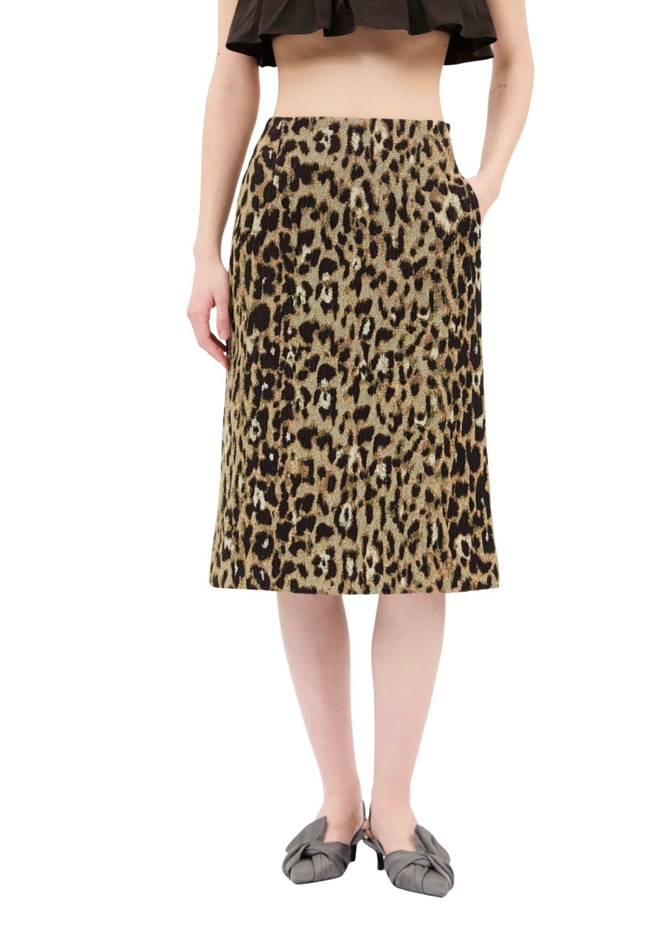 Odeeh Skirt - Vermillion