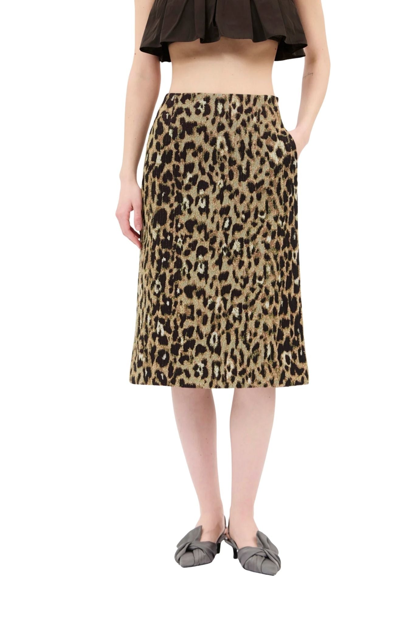 Odeeh Skirt - Vermillion