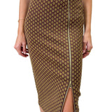 Odeeh Skirt - Vermillion