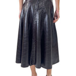 Odeeh Skirt - Vermillion