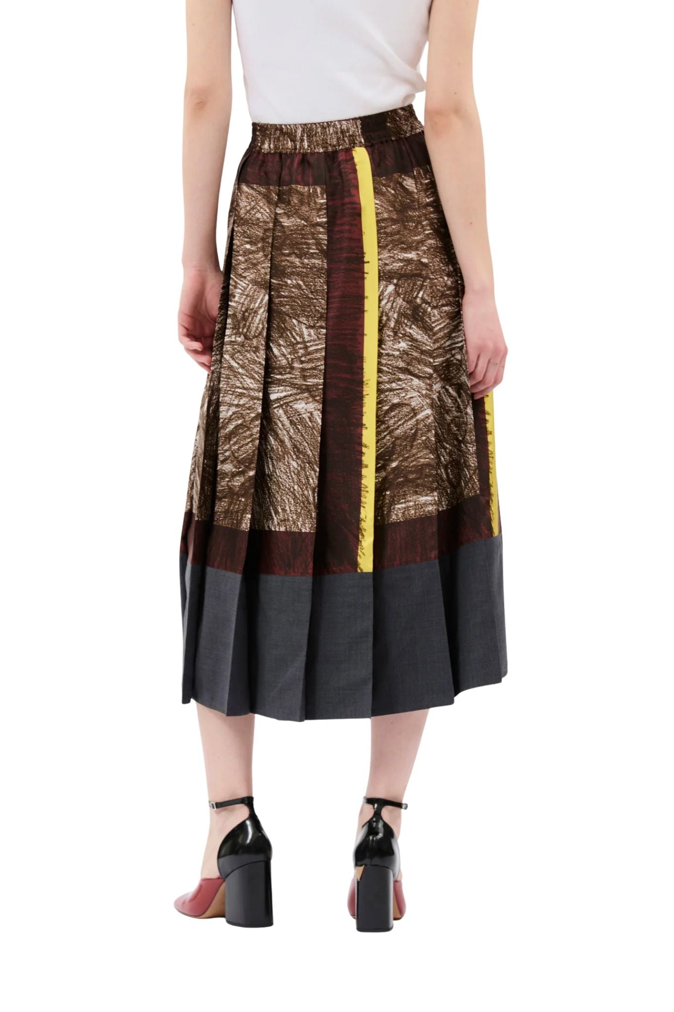 Odeeh Skirt - Vermillion