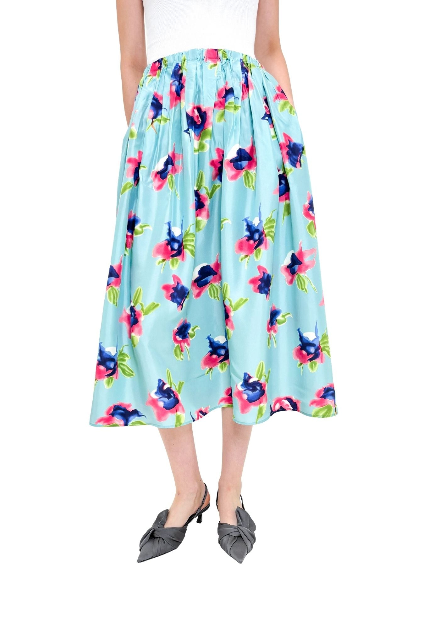 Odeeh Skirt - Vermillion