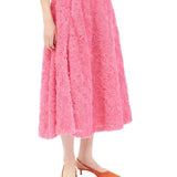 Odeeh Skirt Pink - Vermillion