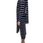 Odeeh Skirt Stripes Rock, Bordeaux - Vermillion