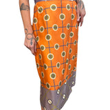 Odeeh Skirt Tangerine - Vermillion