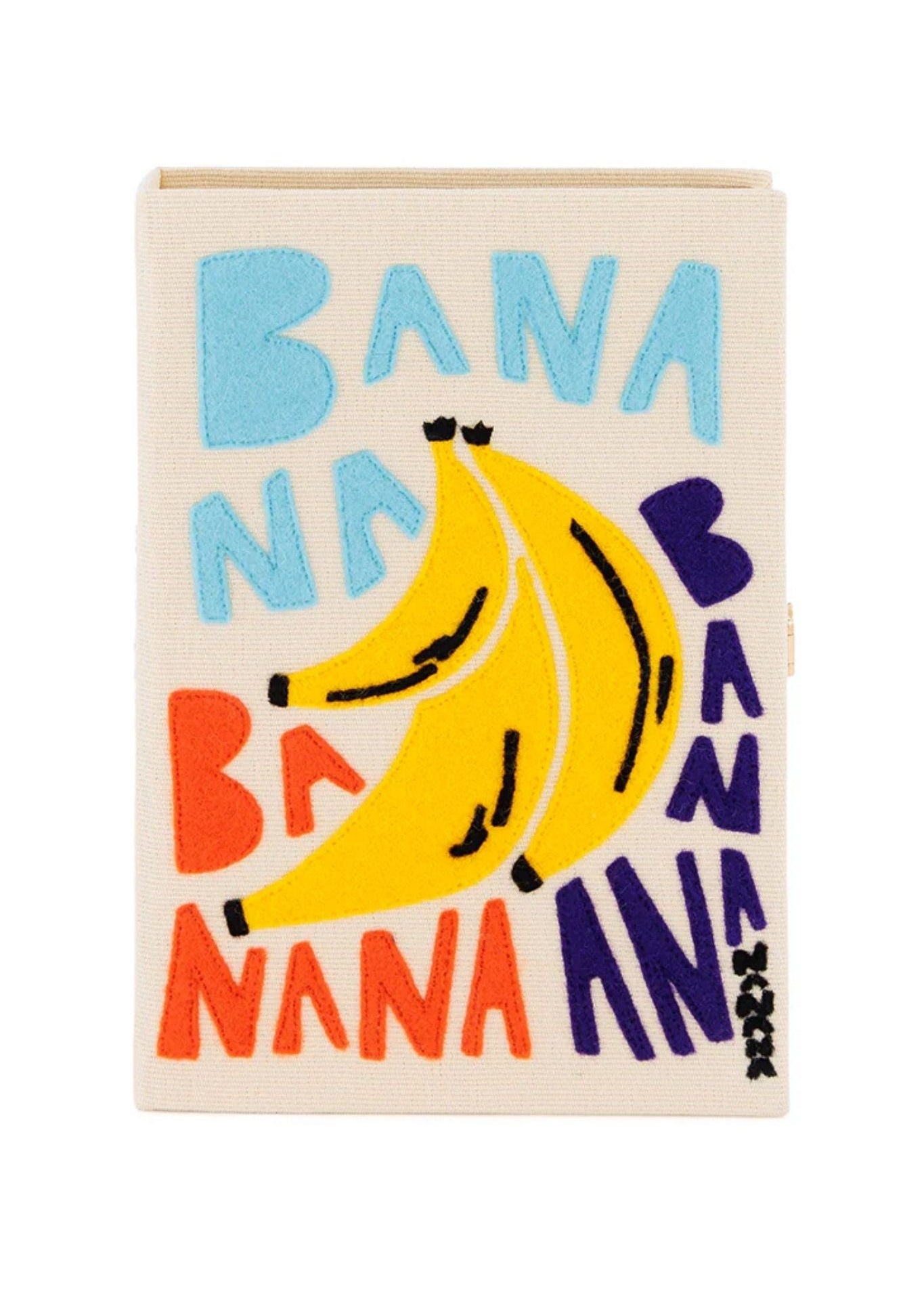 Olympia Le - Tan Bananas Clutch - Vermillion