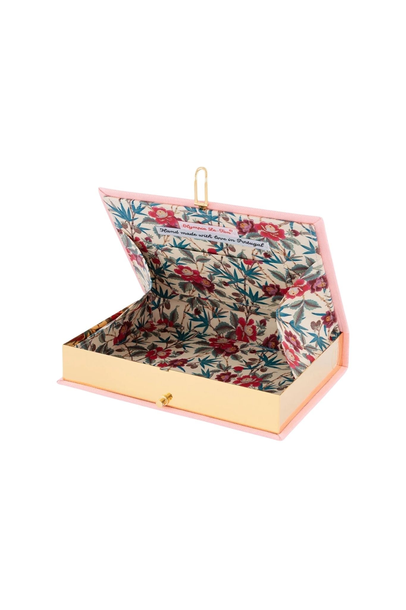 Olympia Le - Tan Greetings from California Clutch - Vermillion