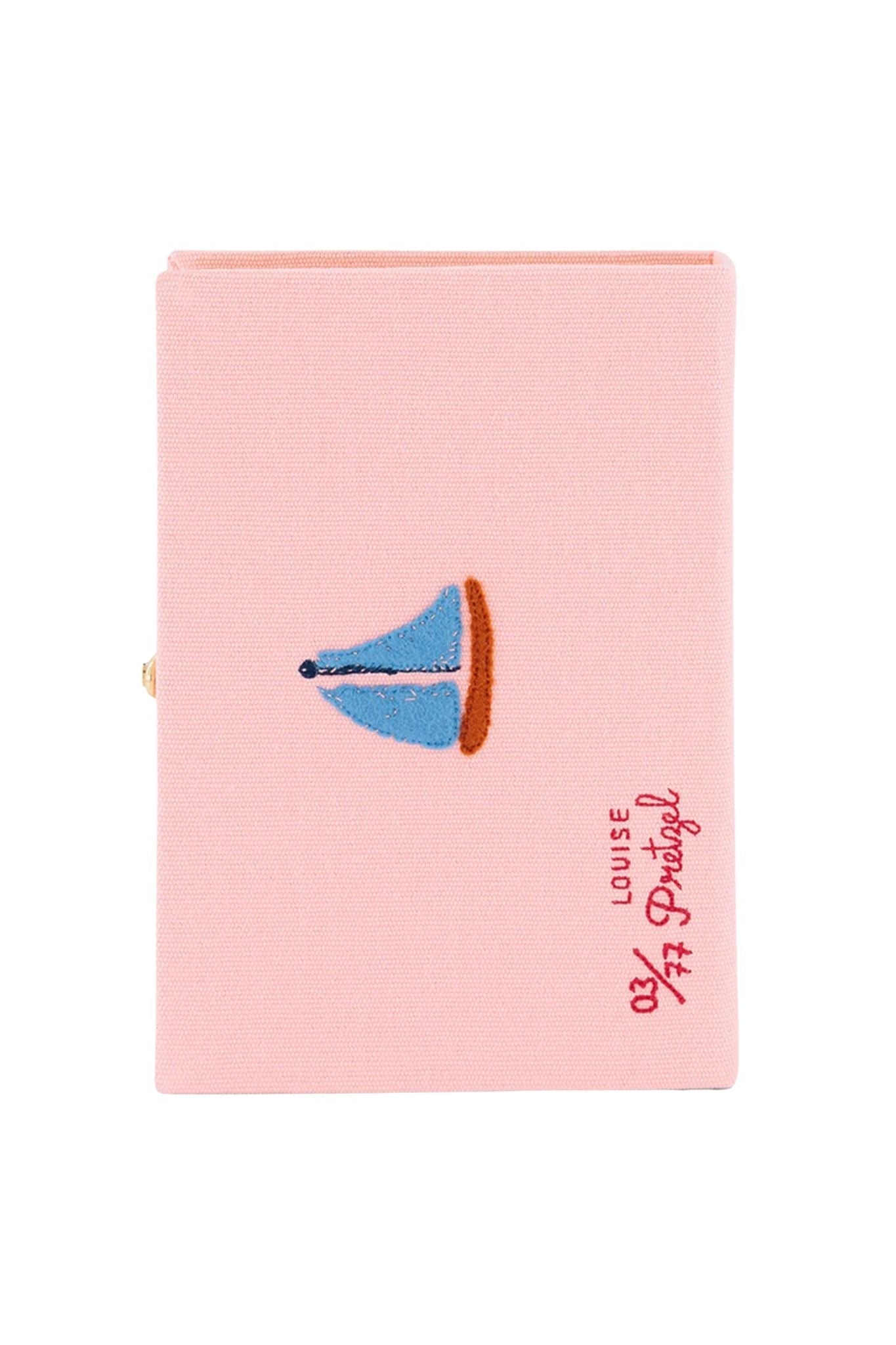 Olympia Le - Tan Greetings from California Clutch - Vermillion