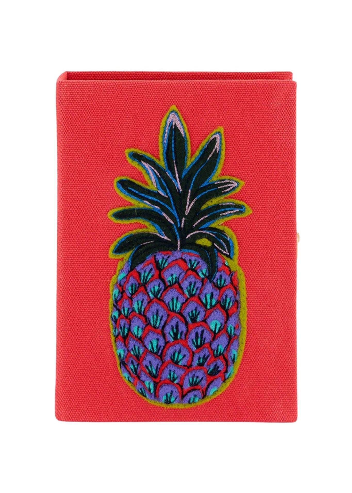 Olympia Le - Tan Local Market Clutch - Vermillion