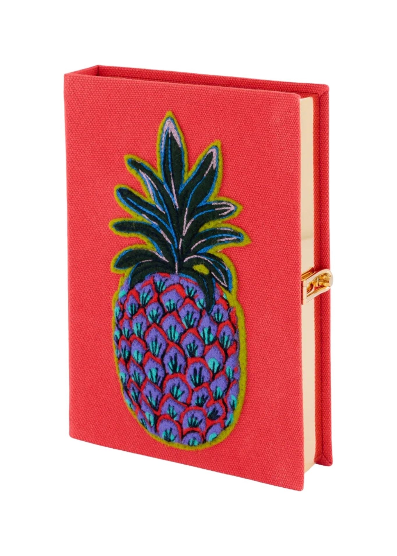 Olympia Le - Tan Local Market Clutch - Vermillion