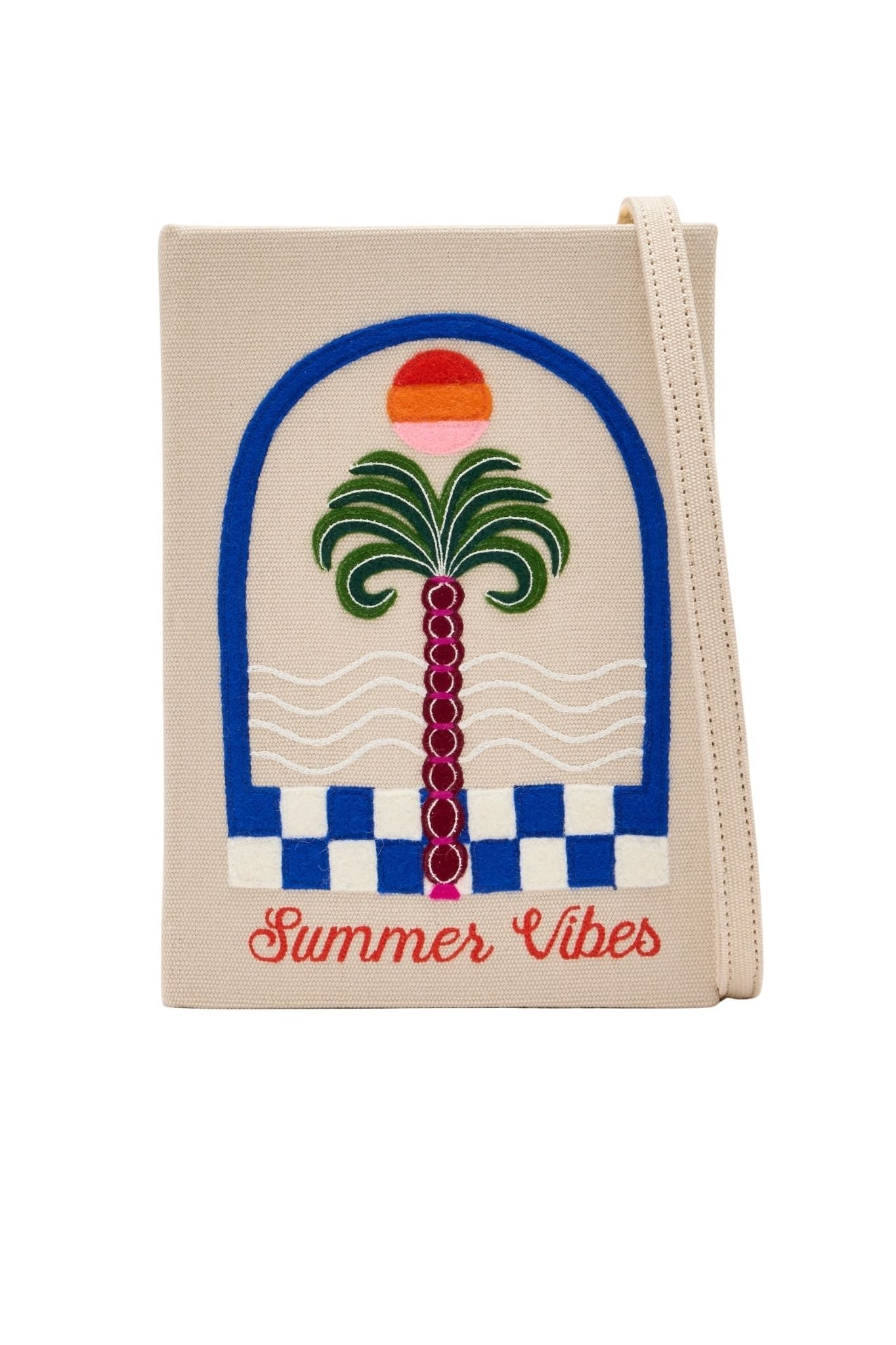 Olympia Le - Tan Summer Vibes Clutch - Vermillion