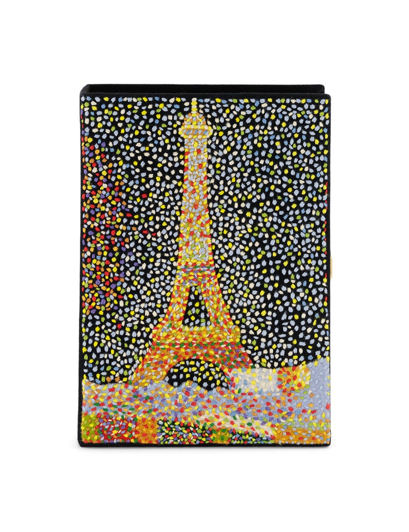 Olympia Le Tan The Eiffel Tower Clutch - Vermillion