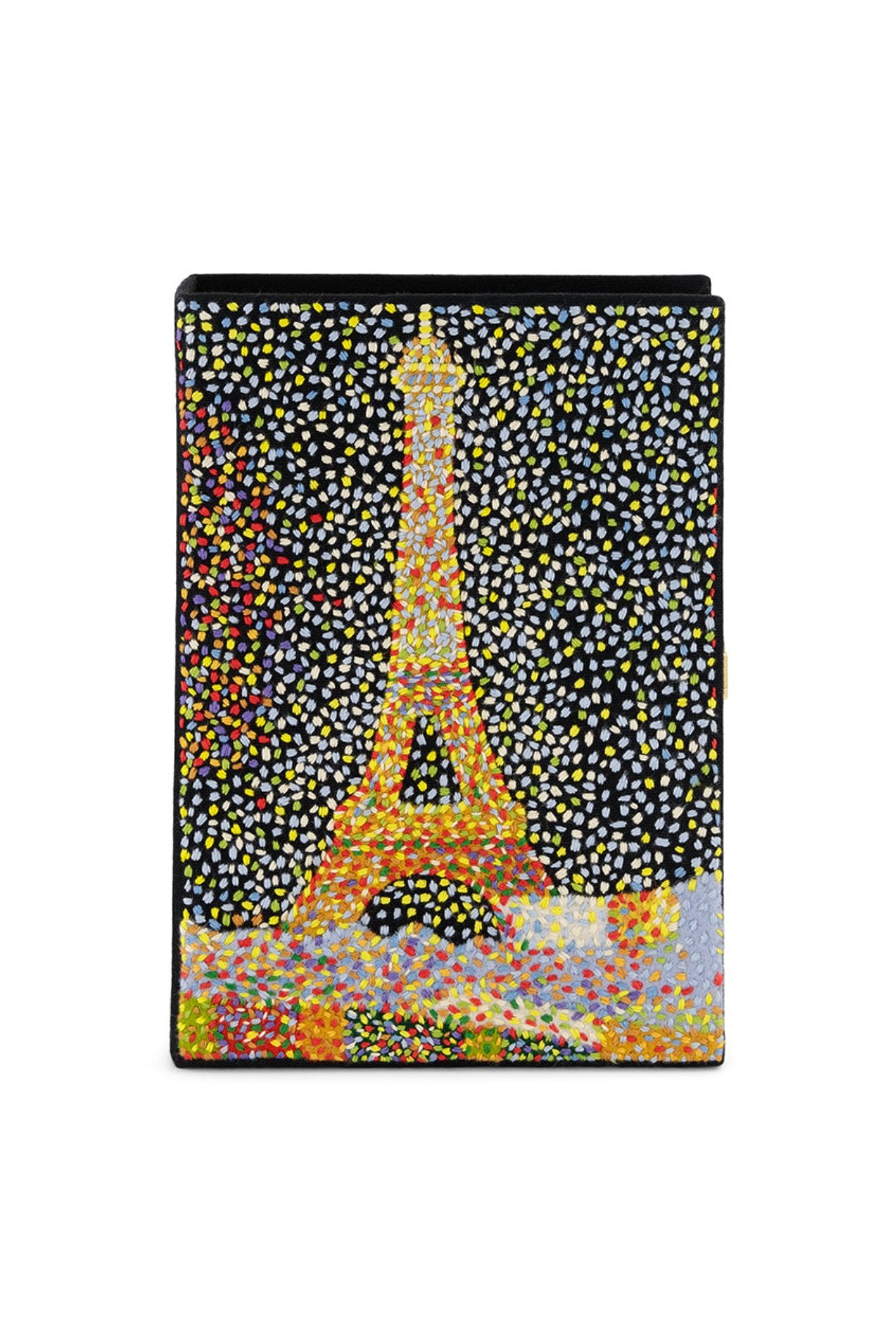 Olympia Le Tan The Eiffel Tower Clutch - Vermillion