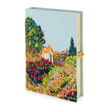 Olympia Le Tan Van Gogh Landscape Clutch - Vermillion