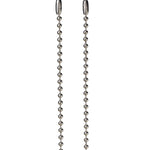 Ossa Ballchain Crossbody Rhodium - Vermillion