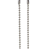 Ossa Ballchain Crossbody Rhodium - Vermillion