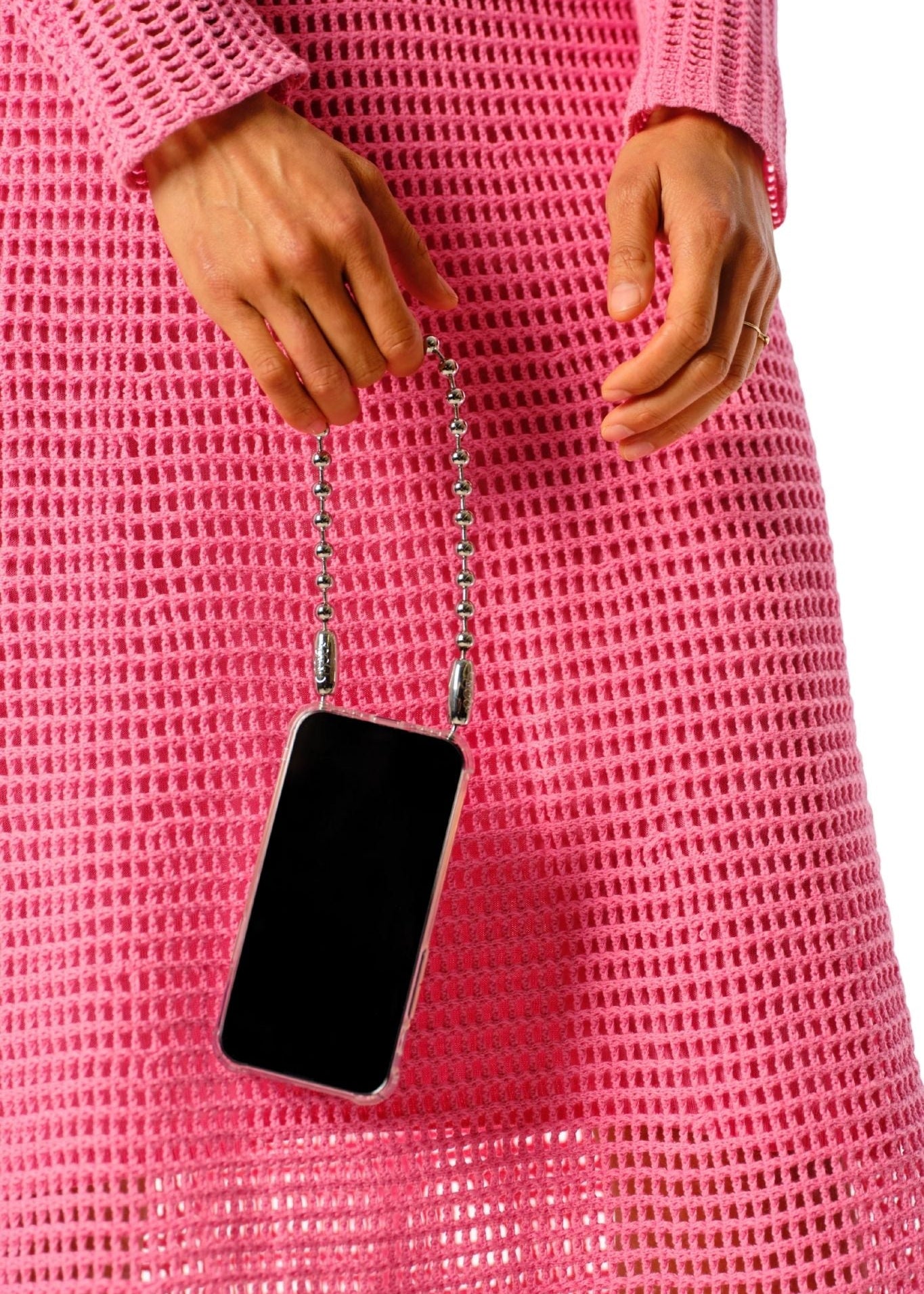 Ossa Ballchain Wristlet - Vermillion