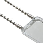 Ossa Ballchain Wristlet Rhodium - Vermillion