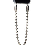 Ossa Ballchain Wristlet Rhodium - Vermillion