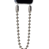 Ossa Ballchain Wristlet Rhodium - Vermillion