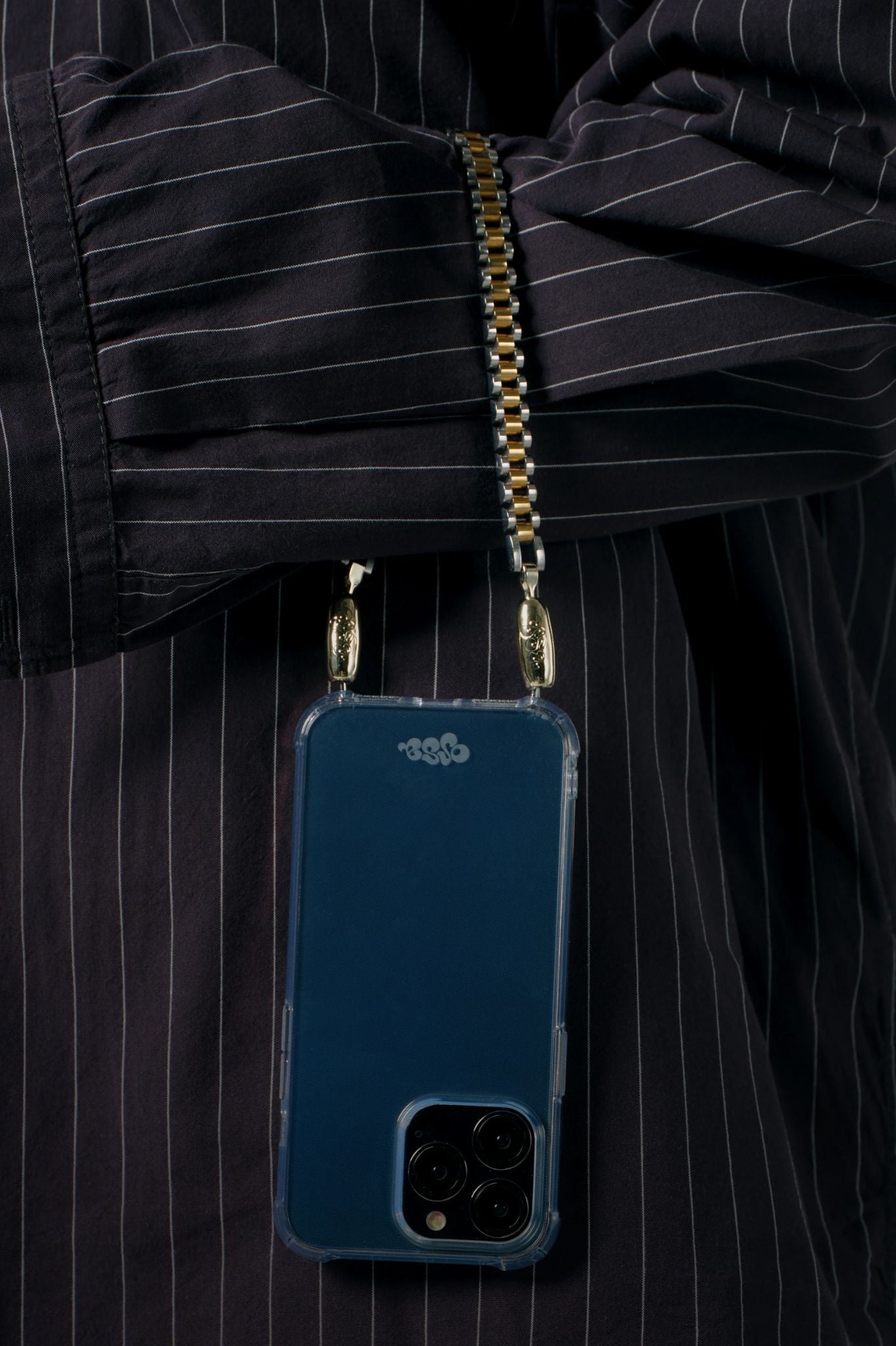 Ossa Jubilee Watchband Wristlet Gold/Rhodium - Vermillion