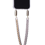 Ossa Jubilee Watchband Wristlet Gold/Rhodium - Vermillion