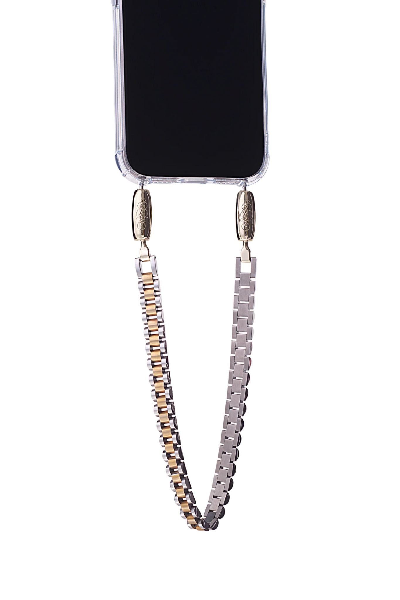 Ossa Jubilee Watchband Wristlet Gold/Rhodium - Vermillion