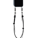 Ossa Leather Bolo Wristlet Black - Vermillion