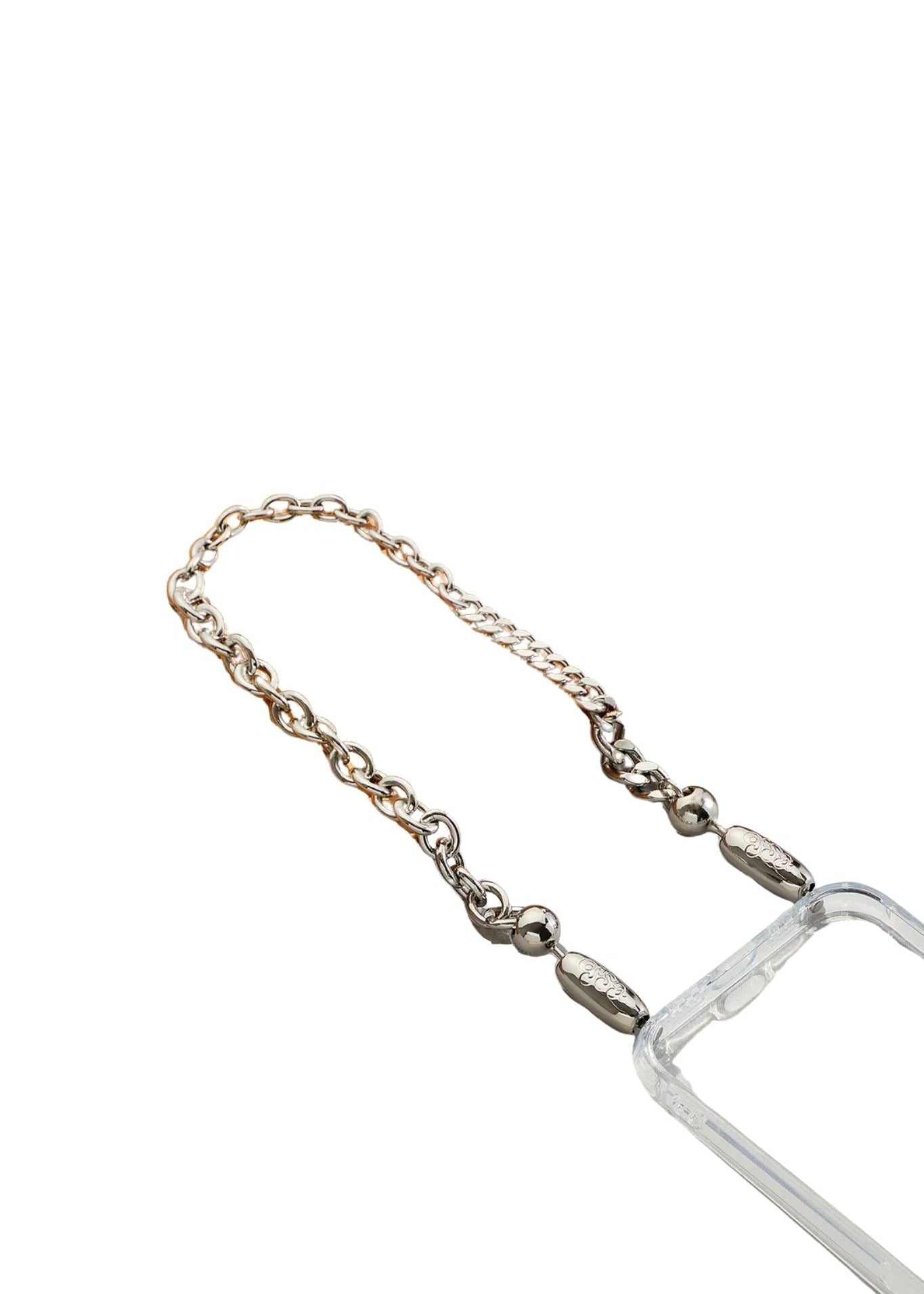 Ossa Mixed Metal Wristlet - Vermillion