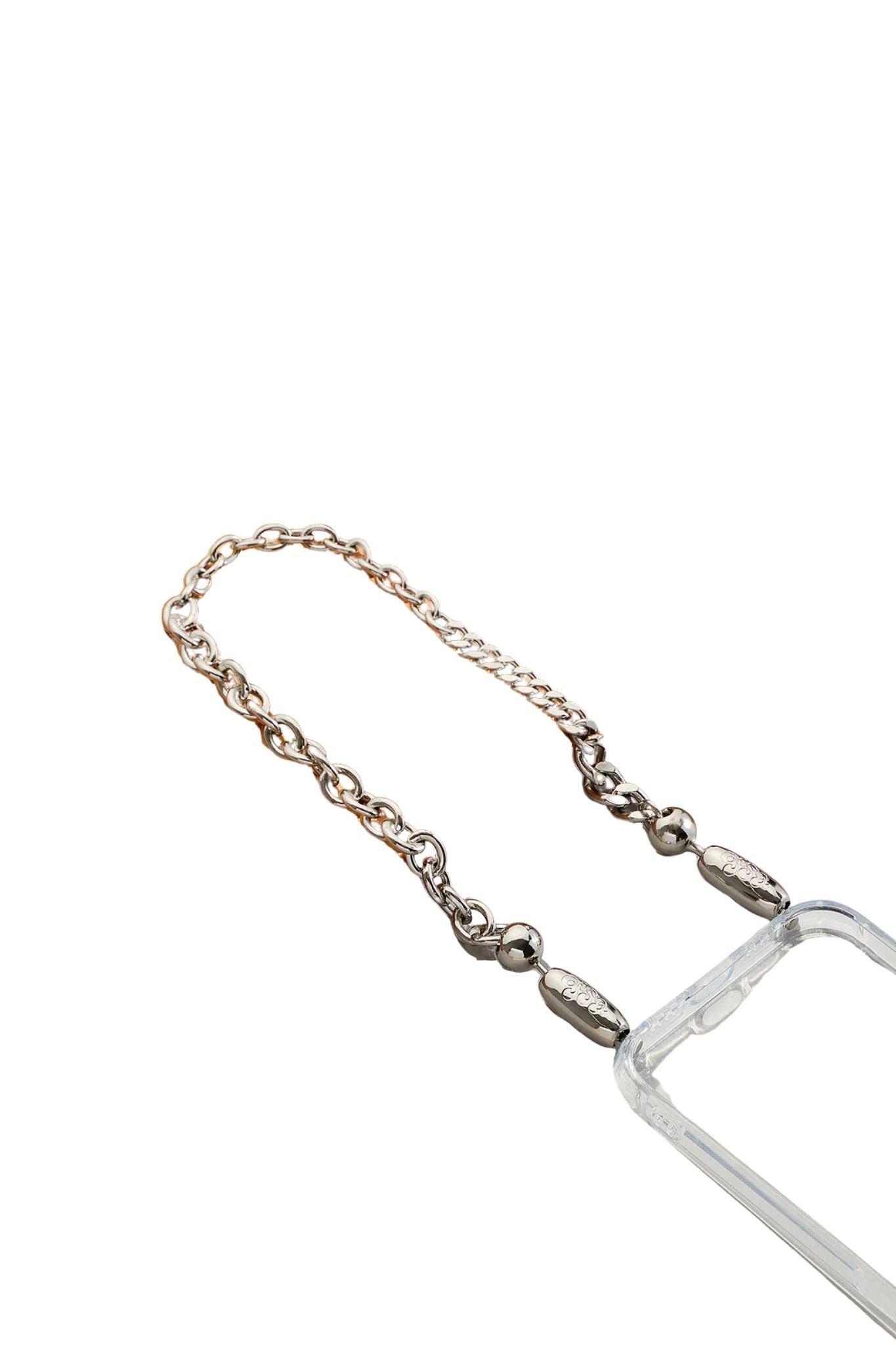 Ossa Mixed Metal Wristlet - Vermillion