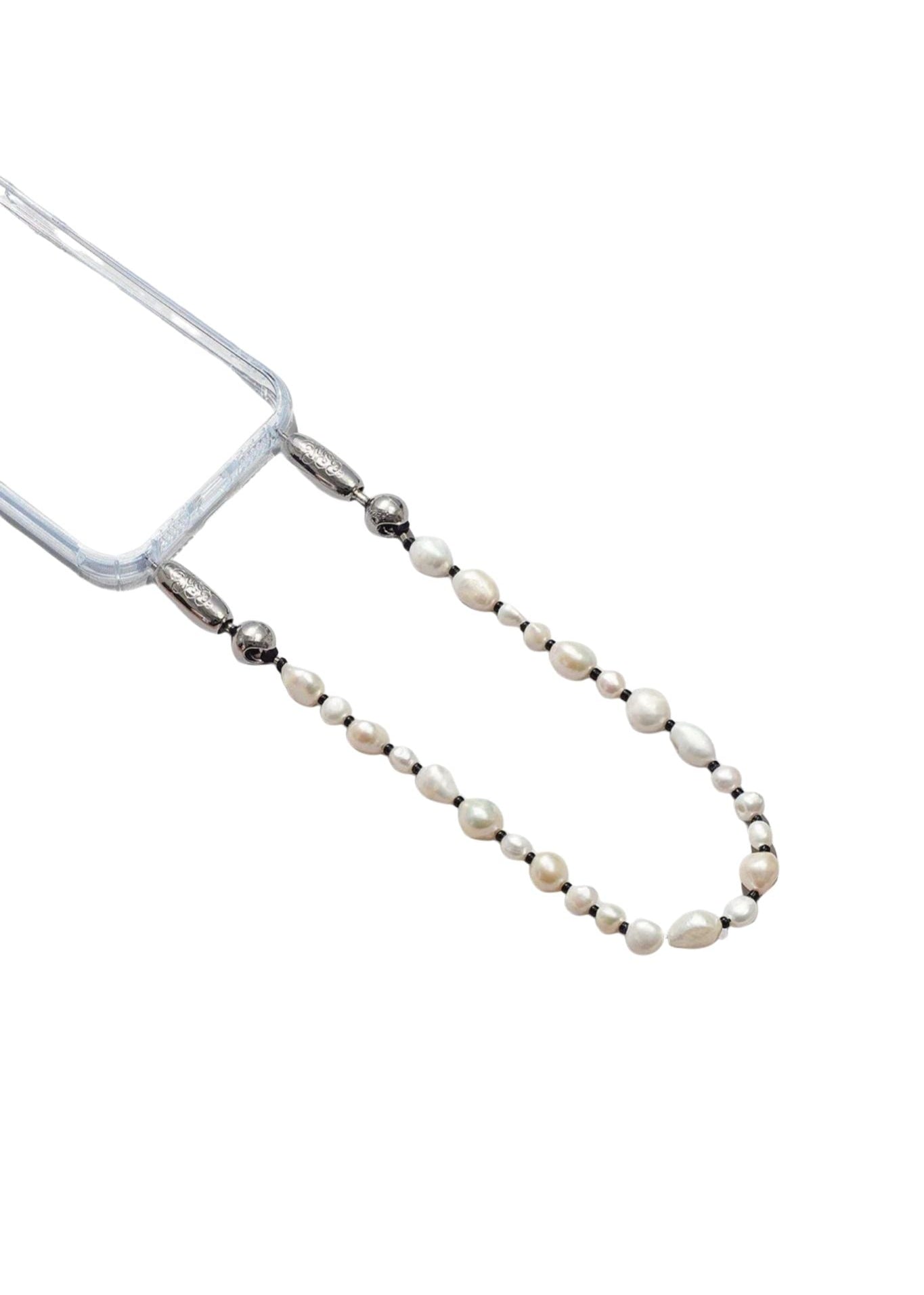 Ossa Multi Pearl Wristlet - Vermillion