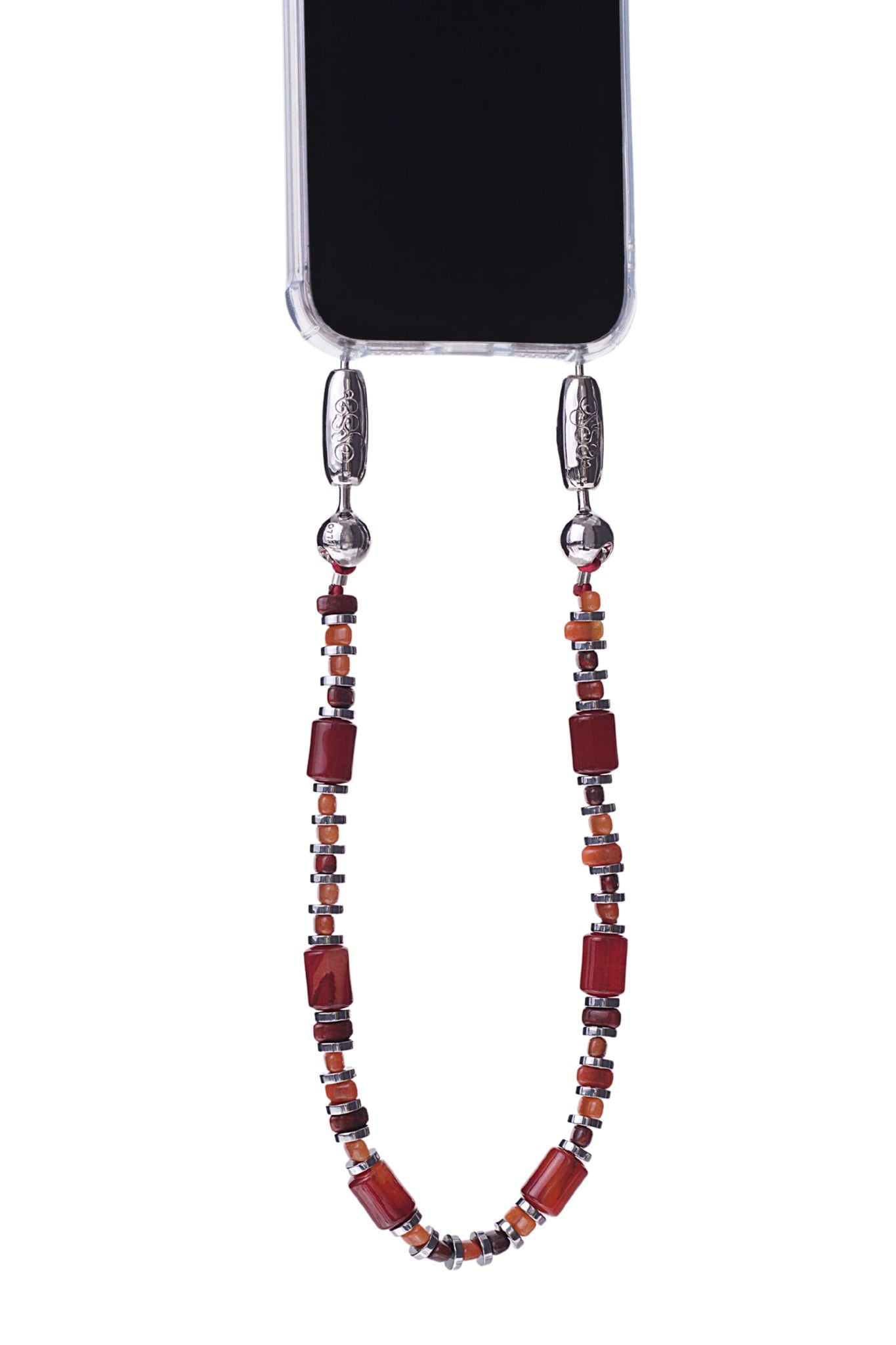 Ossa Palace Wristlet Red Agate - Vermillion