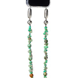 Ossa Stone and Fringe Wristlet - Vermillion