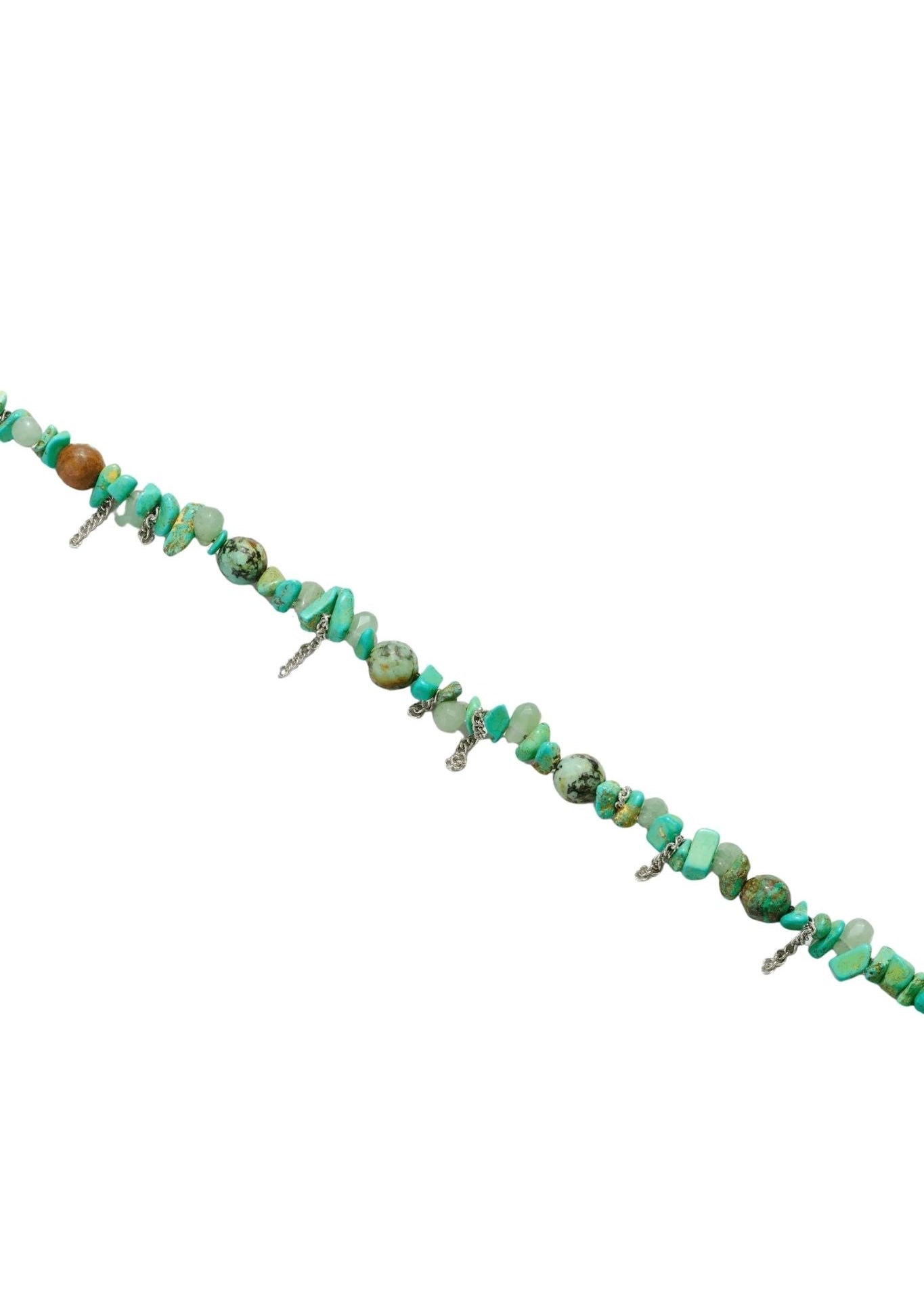 Ossa Stone and Fringe Wristlet - Vermillion