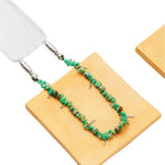 Ossa Stone and Fringe Wristlet - Vermillion