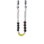 Ossa Stone and Pearl Wristlet - Vermillion