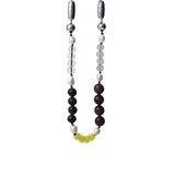 Ossa Stone and Pearl Wristlet - Vermillion