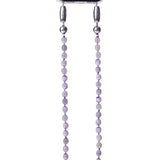 Ossa Tie - Dye Gemstone Crossbody Lilac Agate - Vermillion